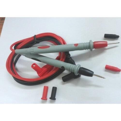 1 Pair 20A silicone Voltage Leads Cable 4mm Banana Plug Test Probes Pen adapter New