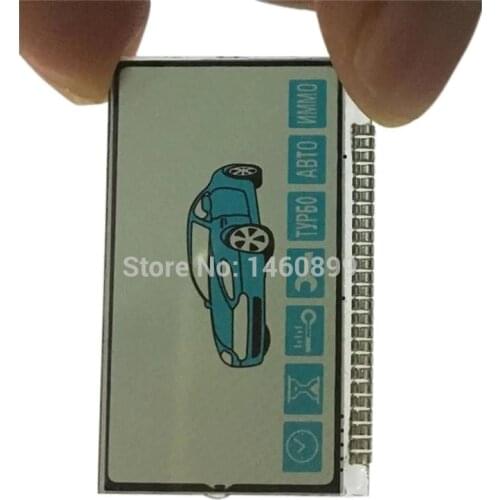 3 PCS/lot E90 LCD display with Metal Feet for Russian Car Alarm StarLine E90 LCD Remote Control Keychain Fob