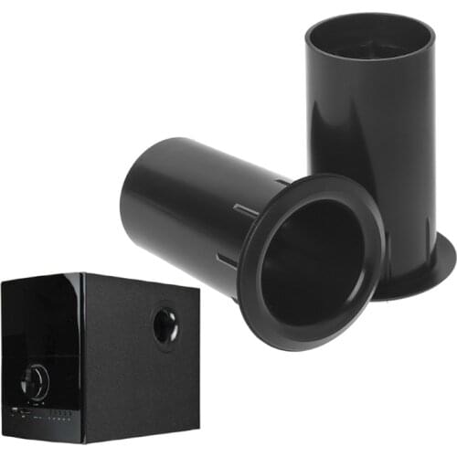 4 Inches Subwoofer Woofer Speakers Ports Connectors Tube Inverter Speaker Vent