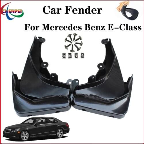 4pcs Special Fender For Mercedes Benz E-Class W211 W212 2008-2015 Auto Mudguard Tire Accessories Supplies Car Accessories