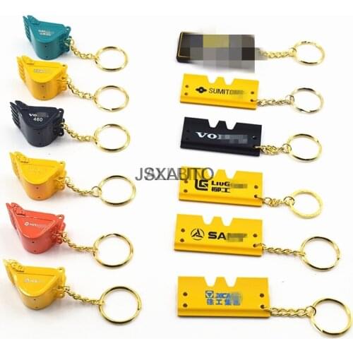 For excavator decoration key chain key chain chain shoe track shoe high quality boutique decoration excavator accessories
