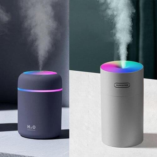 Home Office USB Ultrasonic Aroma Air Humidifier Portable Mini Car Aromatherapy Humidifier Diffuser Essential Oil Diffuser