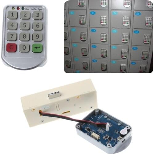 Electronic Digital Keypad Supermarket Cabinets Door Code Number Password Lock Drop Shipping