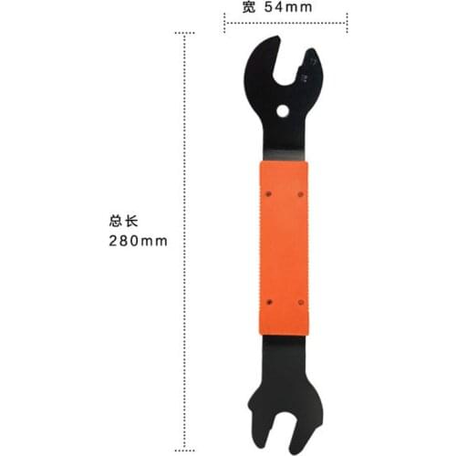 Bicycle Repair Tool Pedal Wrench Double Open-Ended Wrench Mountain Bike Maintenance Tool