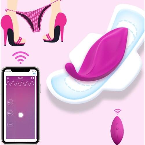 Video Interactive Panty Vibrator Sex Shop APP Control Portable Clitoral Stimulator Female Masturbation Tool Sex Toys for Woman