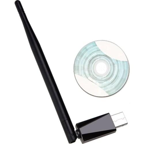 Kebidu 1Pcs 802.11n/g/b 150Mbps USB WiFi Wireless Card Network LAN Card + 5db external antenna High Quality