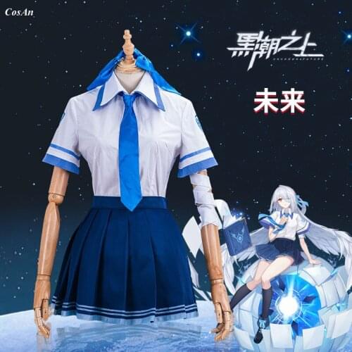 Hot New Game Unknown Future Cosplay Costume High Quality Uniform Suits Full Set Female Activity Party Role Play Clothing XS-XL
