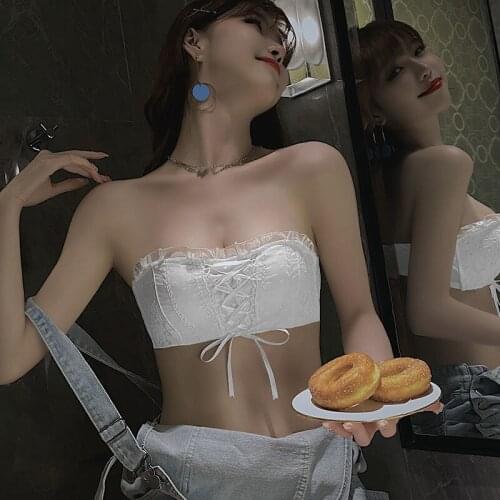 Strapless underwear breasts gather anti-slip wrapped chest beautiful back High-end bras receive auxiliary milk prevent sagging