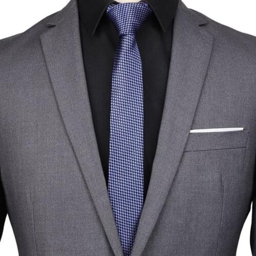 New 5cm tie mens thin tie casual fashion tie
