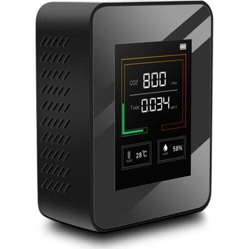 NEW Gas Detector Gas Analyzer Air Quality Monitor carbon dioxide CO2 Meter Air Analyzer CO2 Detector CO2 Sensor CO2 Monitor