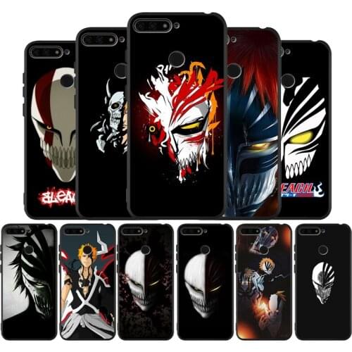Bleach anime Ichigo Kurosaki Black TPU Silicone Soft Phone Case For Honor 8X 9 8 10 20 30 Lite Pro MATE 9 10 20 30 Pro Lite