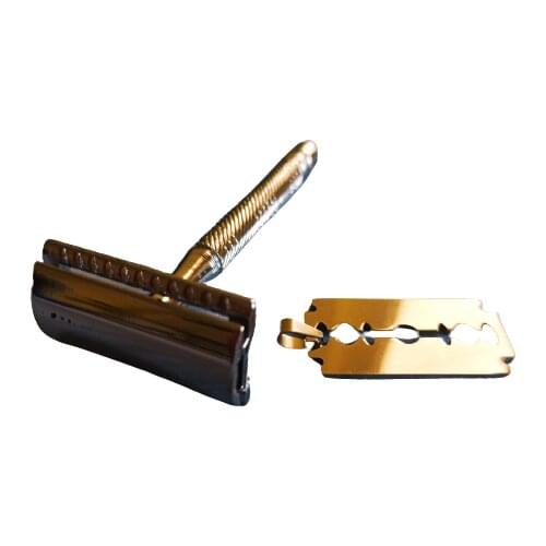 Razor Blade Pendant Necklace,Fashion Stainless Steel Silver Tone Men Jewelry + Razor Wholesaler Option Available.Free Shipping