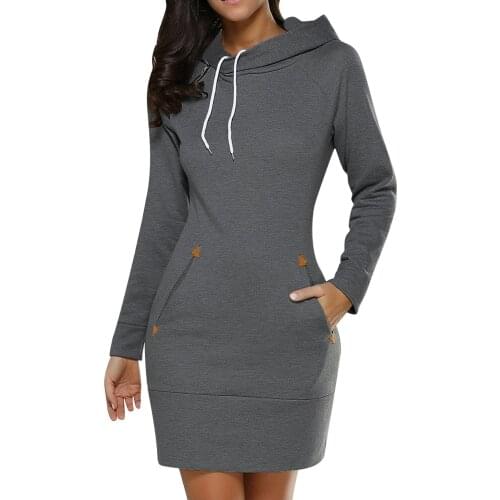 Hoodie Casual Round neck sweater oversize mujer Solid color Long sleeve Slim shirt sweatshirts Elegant Harajuku sweater mujer