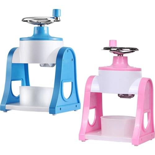 Manual Ice Crusher Portable Hand Crank Manual Ice Shaver Crusher Manual Ice Crusher Shaved Ice Machine Kitchen Tool
