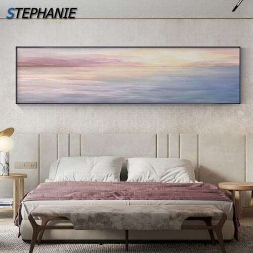 Nordic Abstract Clouds Canvas Paintings Pink Posters and Prints Wall Pictures for Living Room Bedroom Decoration Wall Art Poster
