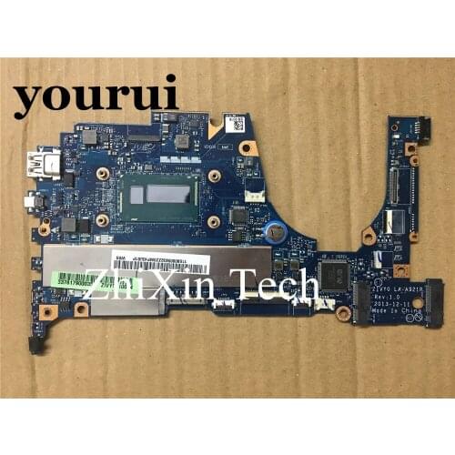 Yourui For Lenovo Yoga 2 13 Laptop mortherboard with i3-4030u CPU ZIVY0 LA-A921P 100% Fully Tested