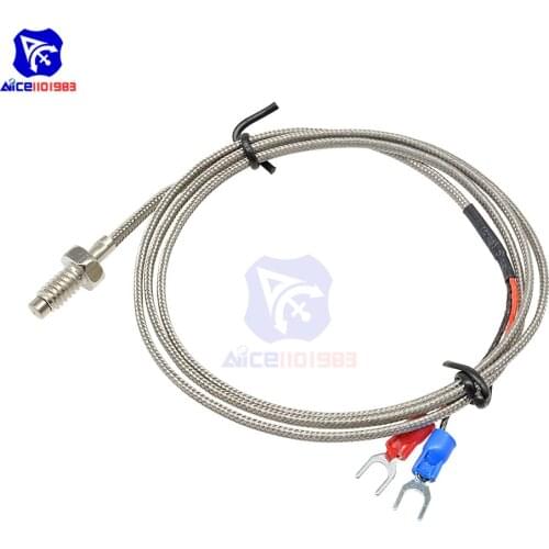 1M 3.3ft K Type Thermocouple Control Temperature Controller 0-800C Sensor Probe