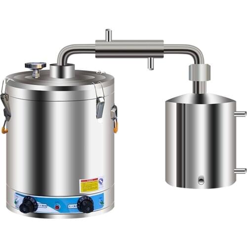 40-60L 220V DIY Home Moonshine Still Alembic Spirits Alcohol Essential Oil Water Distiller 304 Stainless Steel Wine Making Kit