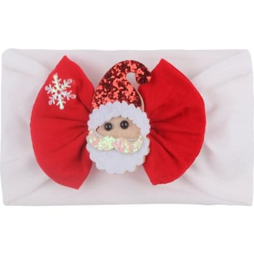 5 Styles Christmas Decorations Headband Santa Claus Festival Party Cute Girl Baby Shower Headbands New Year Xmas Gifts Navidad