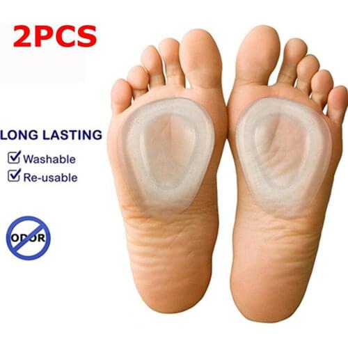 1 Pair Ball of Foot Cushions Foot Care Inserts Insoles For Support Neuroma Runners Metatarsalgia Gel Pad Rapid Foot Pain Relief