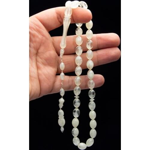 Islamic Tasbih Muslim Rosary Beads 33 Prayer Rosary For Men Bracelet For Men Accessory amber oltu amber stone Handmade Turkey