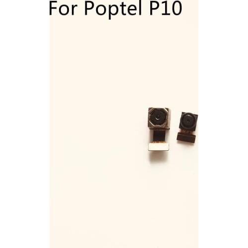 Poptel P10 Used Back Camera 13.0MP + Front Camera 5.0MP Module For Poptel P10 MTK6763V 5.5" 1280X640 Free Shipping