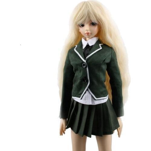 [wamami] 300# Dark Green Dress/Shirt/Suit/Outfit 1/4 MSD DZ DOD BJD Dollfie
