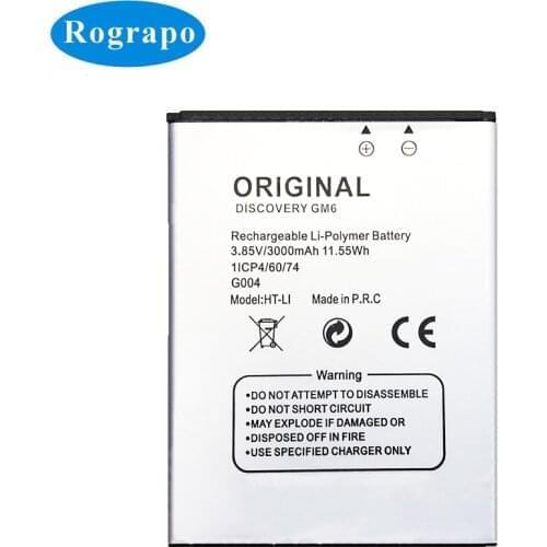 3000mAh 3.85V New Cell Phone Battery For General Mobile GM 6 D Android One GM6D