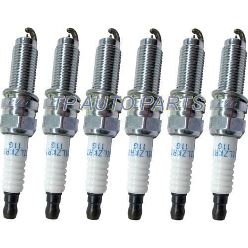 6 PCS Iridium Spark Plug For Hon-da OEM 12290-R71-L01 12290R71L01 DILZKR7A11G