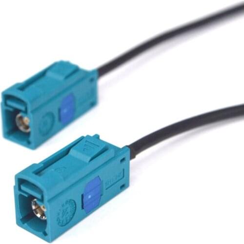 GPS Antenna Cable Fakra Z Jack Female to Fakra Z Female Car Radio Extension Pigtail Cable RG174 Car Radio RF Coax Cable