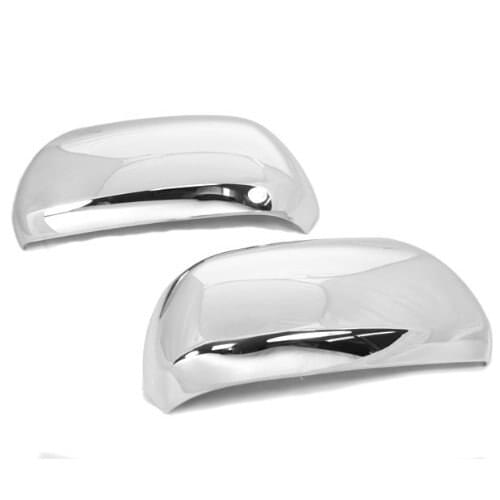 Chrome Side Door Mirror Covers Trims Moulding for Toyota 08-10 Highlander 11-12 Sienna