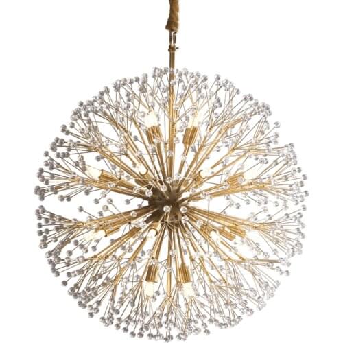 2021 Firefly Crystal Chandelier Kitchen Led Chandeliers Lustre Dining Lighting Starfish Living Room Crystal Lamp Kids Hallway