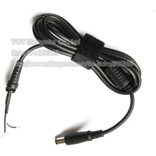 DC adapter cable 7.4 x 5.0mm Connector / Cord For HP , Dell Laptop notebook , 2Qty/lot , Free shippping