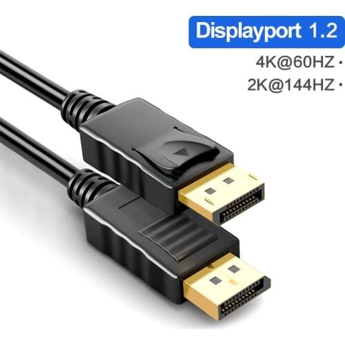 Displayport Cable 8K DP 1.2 Display Port Cable Adapter For Xiaomi TV Box PS4 PS5 audio Video PC Laptop Projector 1m 2m 3m 4k