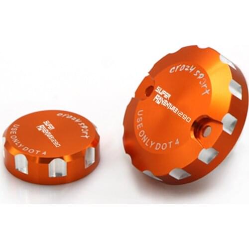 For KTM 1290 SUPER Adventure S/T/R 15-20 Front Rear Brake Clutch Cylinder Cover Reservoir Motocycle Accessories Oil Fluid Cap