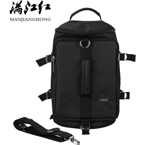 MANJIANGHONG Men's Black Bags