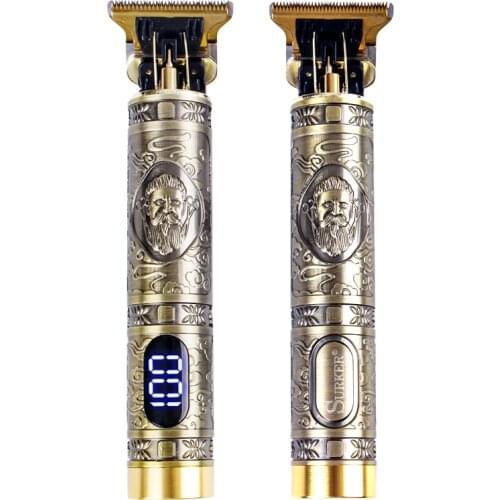 Professional T Hair Clipper Trimmer for Men Beard Trimmer Electric Shaver Barber Hair Cutting Machine Rechargeable