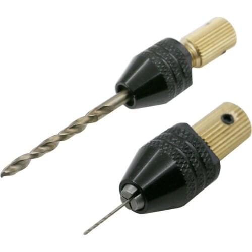 Mini Electric Fixture Clamp Drill Bit Collet Chuck Multifunction Quick Chuck for Woodworking Power Drill Accessories