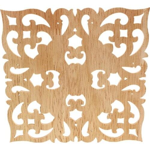 Wooden Decal Supply European-Style Applique Real Wood Carving Accessories And Retail.Woodcarving