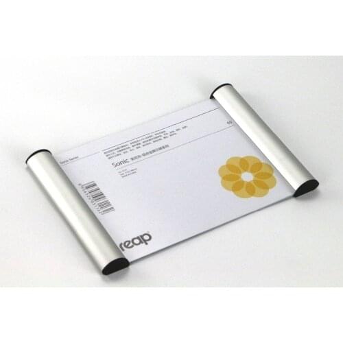 120*297mm wall mounted photo frame door room signboard wall picture frame label holder case paper literature poster display