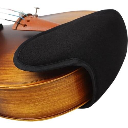 Violin Chin Shoulder Rest Soft Cotton Pad Sponge Cover Protector for 3/4 4/4 Bridge Type Violin Fiddle Shoulder Pad Accessories
