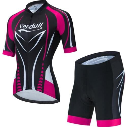 Pro Women Cycling Set 2021 New VENDULL Summer Women MTB Bike Cycling Clothing Bicycle Clothes Ropa Ciclismo Cycling Jersey Set