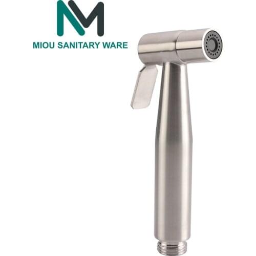 G1/2 Handheld Toilet bidet sprayer Stainless Steel Hand Bidet faucet for Bathroom hand sprayer shower head self cleaning