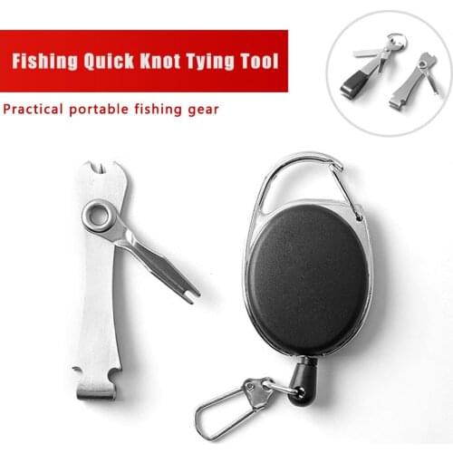 Fishing RG1 Fly Fishing Retractor Tools Extractor Keeper Retractable Key Chain Reel Badge Holder Tackle Boxes Accessories