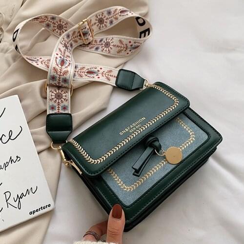 New Fashion 2021 Bags for Women Crossbody Bag PU Leather High Quality Handbag Belt Bag Designer Shoulder Messenger Small Purse