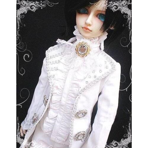 [wamami] 510# Prince White Suit/Outfit DZ70 SD17 70cm BJD Boy Dollfie