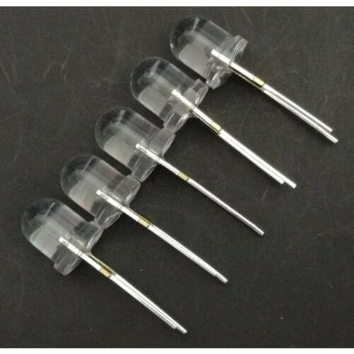 5pcs/lot 8mm Through Hole 0.5W 30 Degrees 940nm IR LED Infrared LED Emitting Diode invisible light 150mA