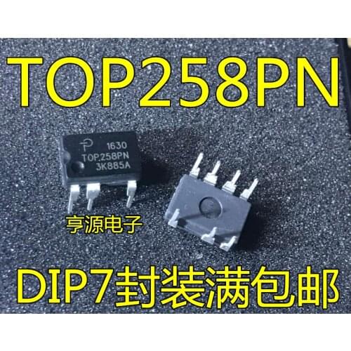 5pcs TOP258PN TOP258 TOP258P 7 DIP-7