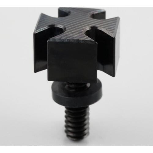 Aluminum 6mm Motorcycle Rear Seat Cross Screw Bolt Nut for Harley-Davidson Softail Sportster Street Glide Dyna Touring 1996-2017