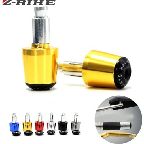 7/8'' 22mm CNC Aluminum motorcycle handlebar hand handle bar grips ends for Yamaha Tmax 500 530 XJR 400 1300 390
